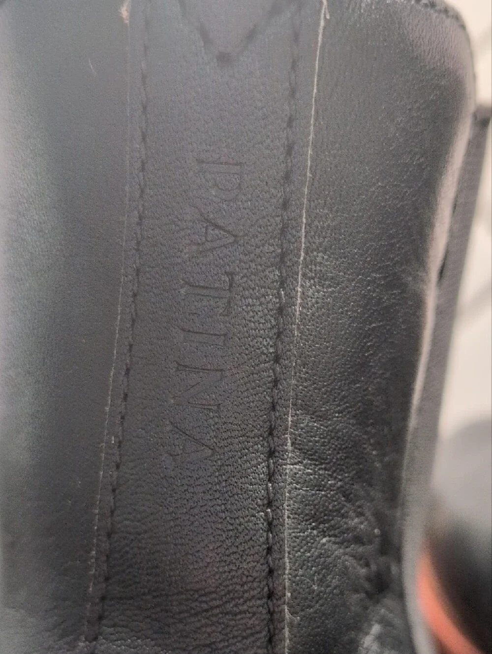 Men's Patina Portland Leather Black Leather Chelsea Boots with Brown Welt